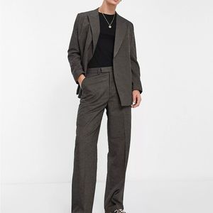 ASOS Design Wide Leg Suit Pant